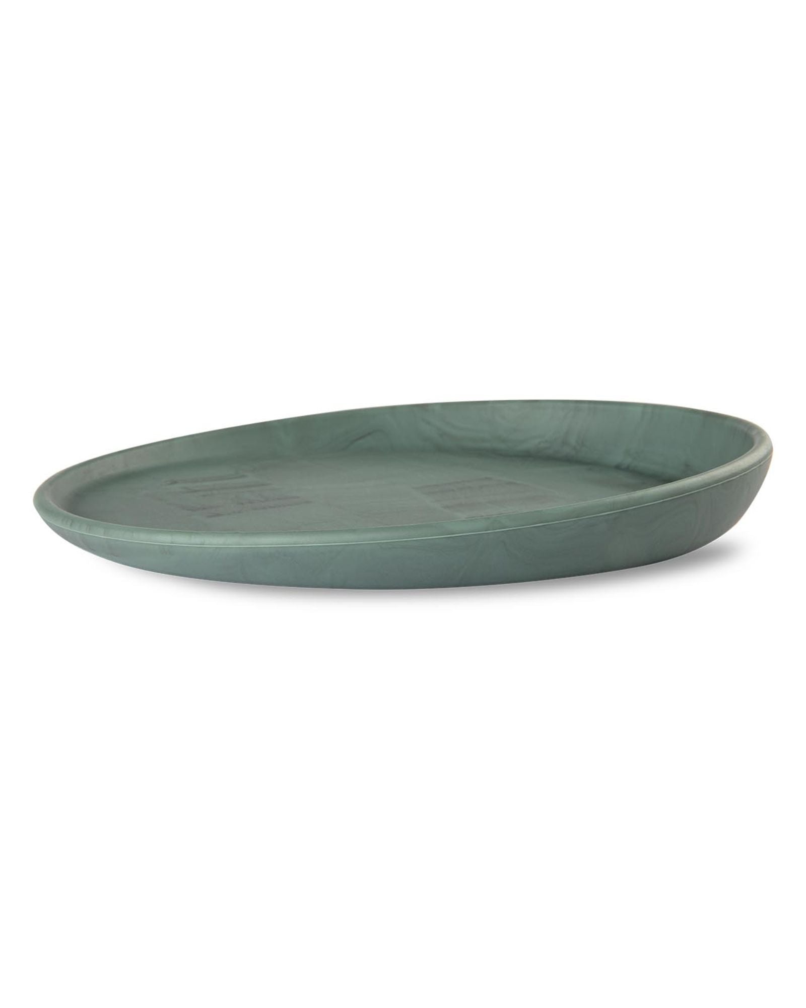 assiette silicone marbre vert