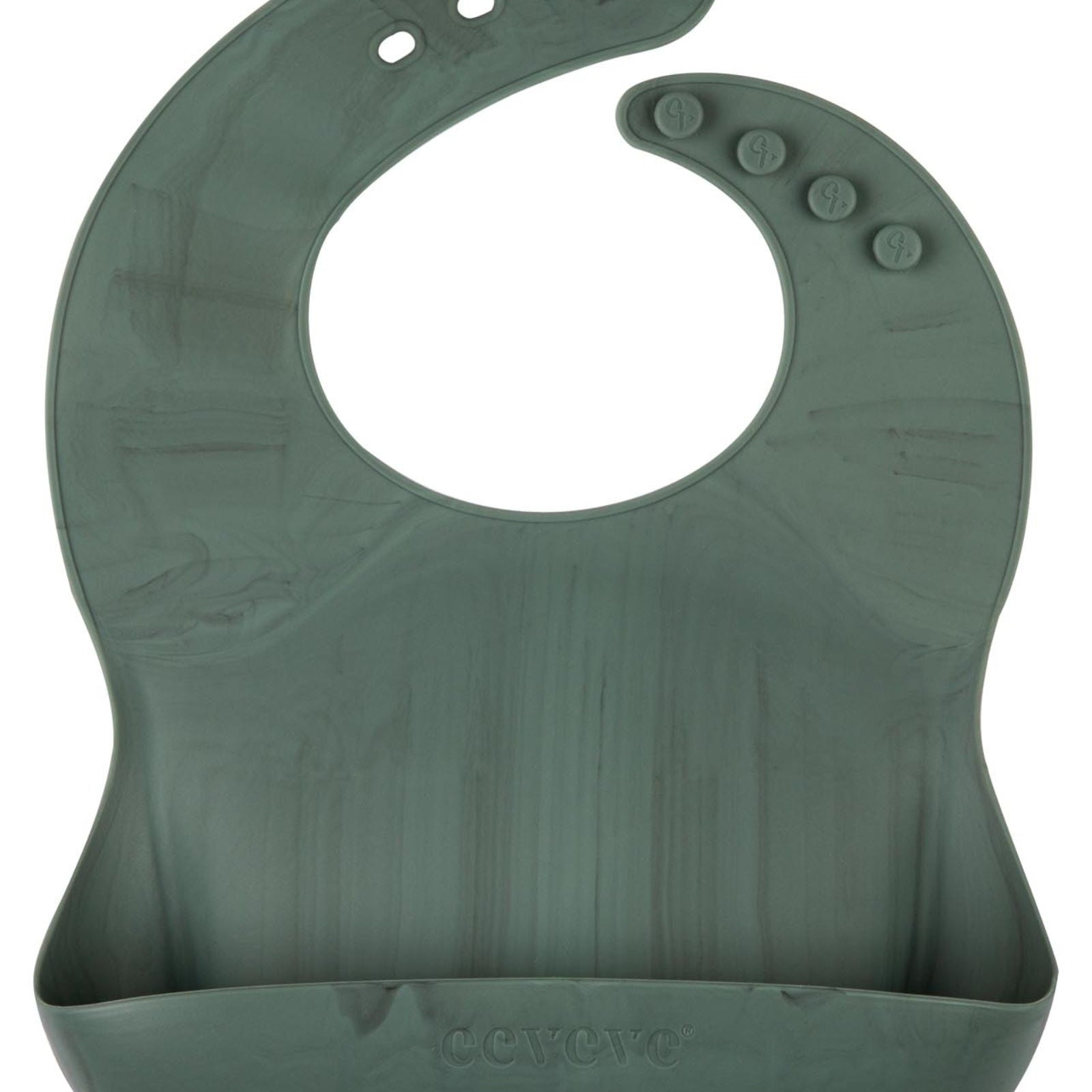 bavoir silicone marbre vert seiheki