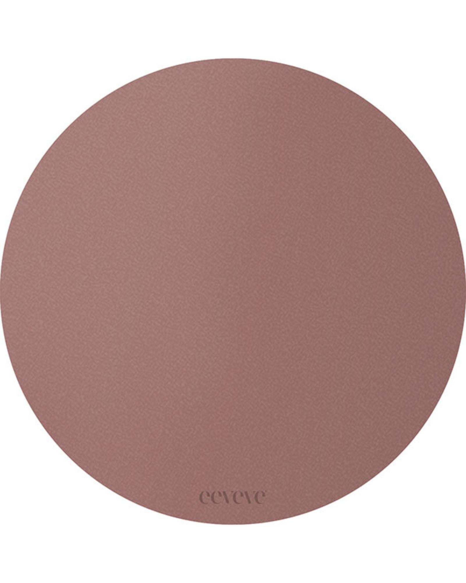 dessous de verre rose poudré