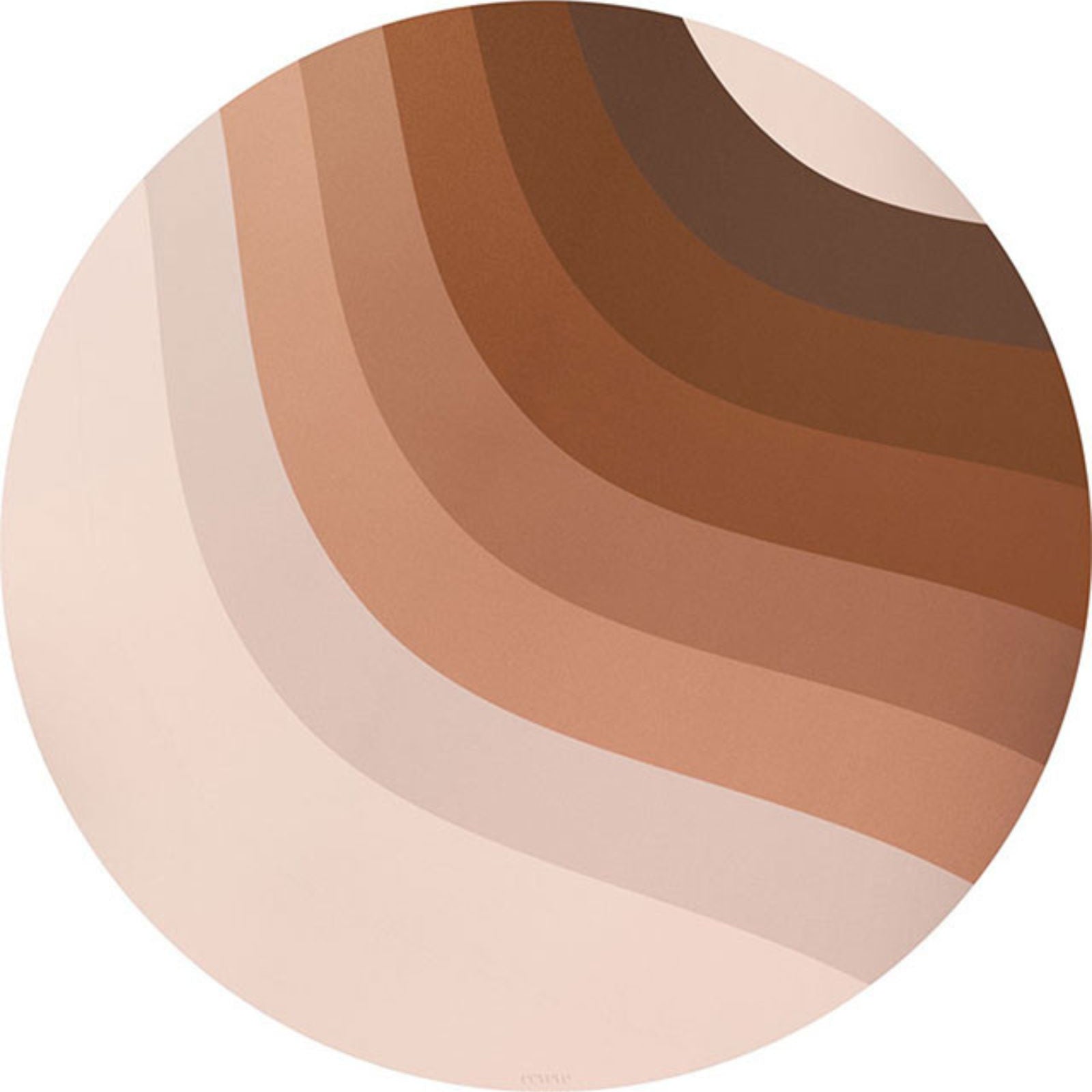 tapis de sol lignes retro bun