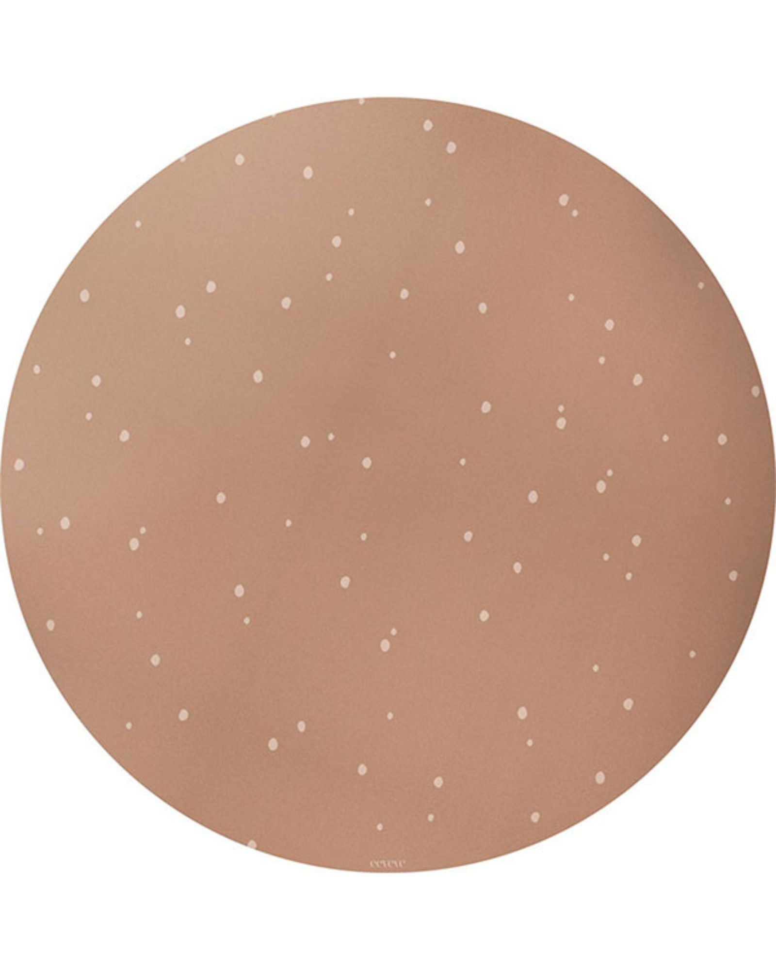 tapis sol points cannelle