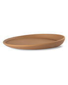 assiette silicone automne brun