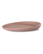 assiette silicone marbre rose