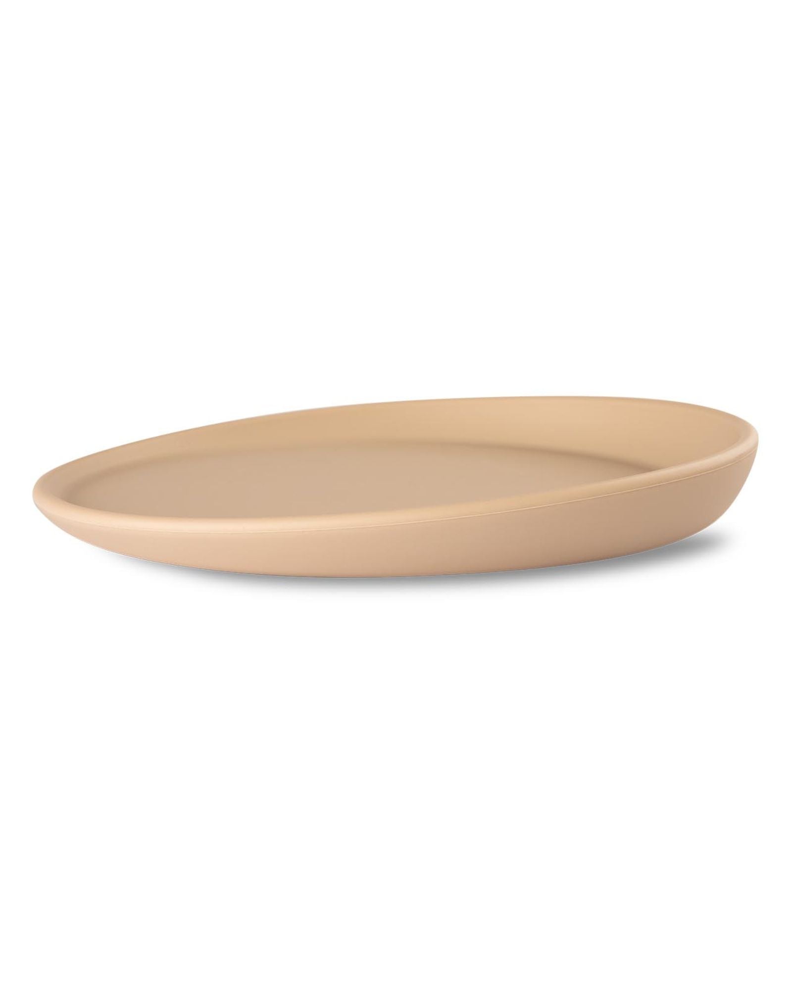 assiette silicone mocha beige