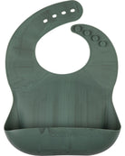 bavoir silicone marbre vert seiheki