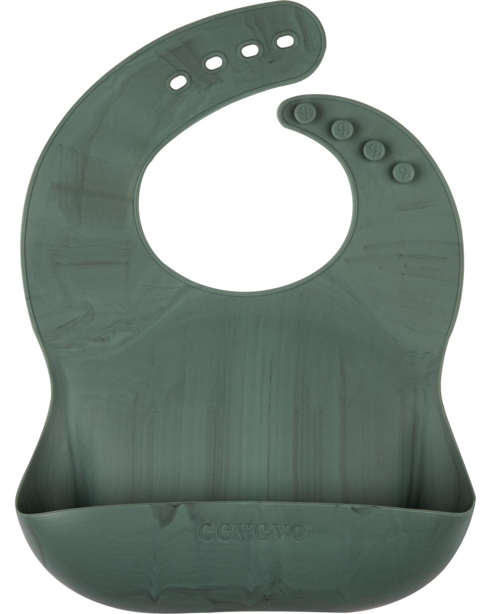 bavoir silicone marbre vert seiheki