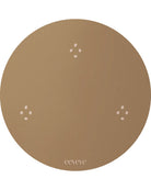 dessous de verre à pois beige