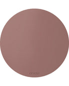 dessous de verre rose poudré