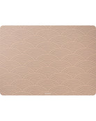 set de table arc-en-ciel beige
