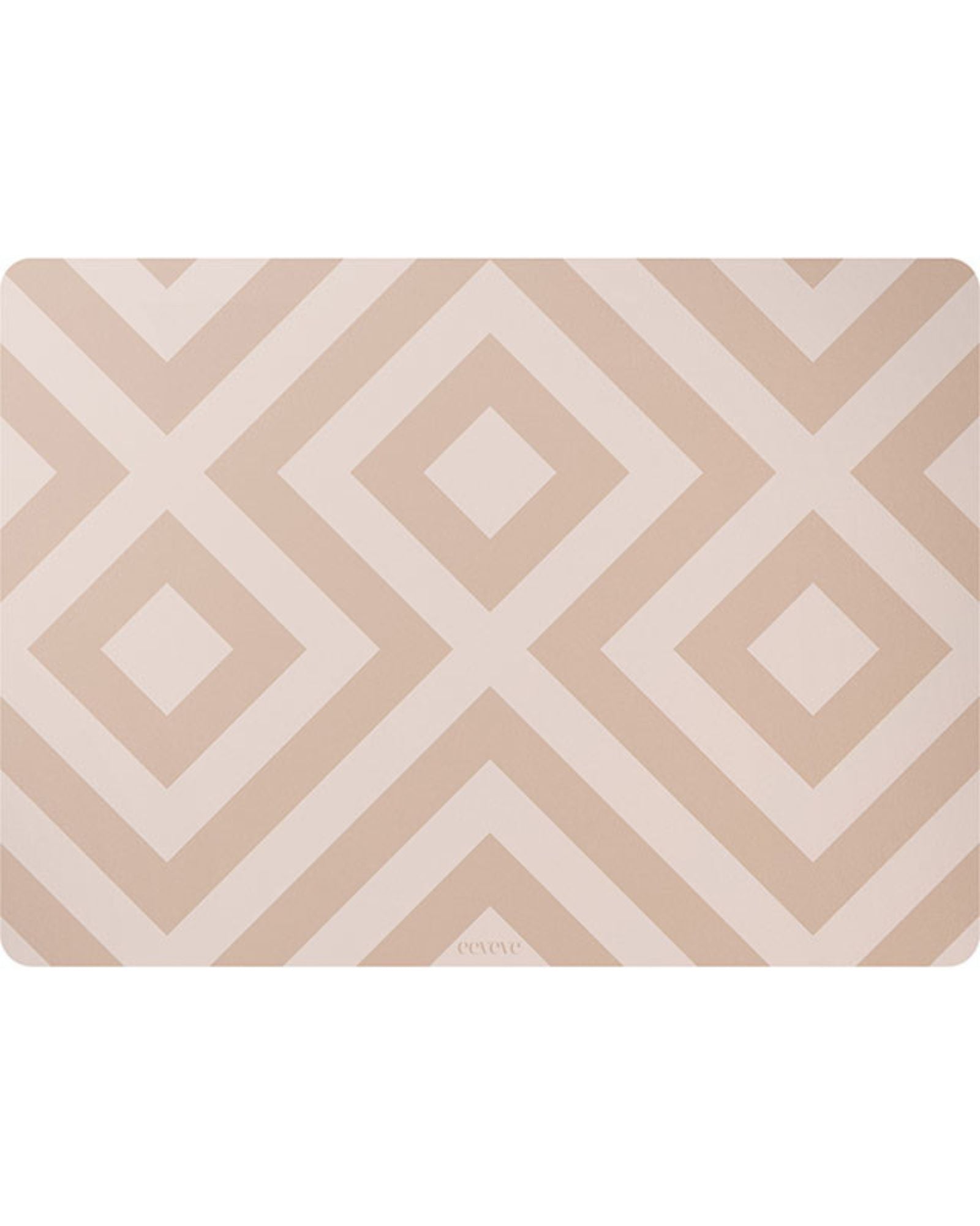 set de table moderne blocs sable