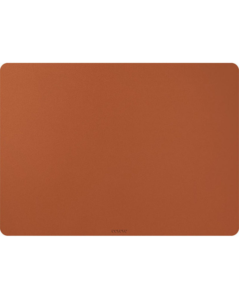 set de table rouille orange