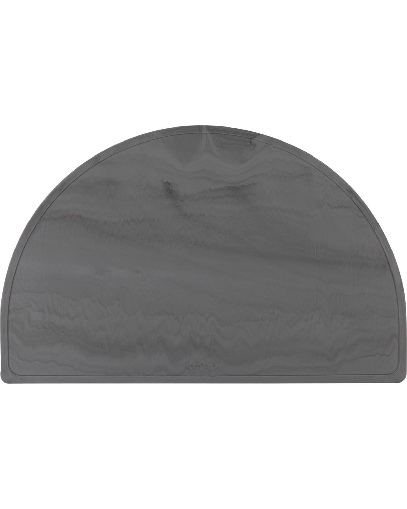 silicone set de table marbre gris graphite