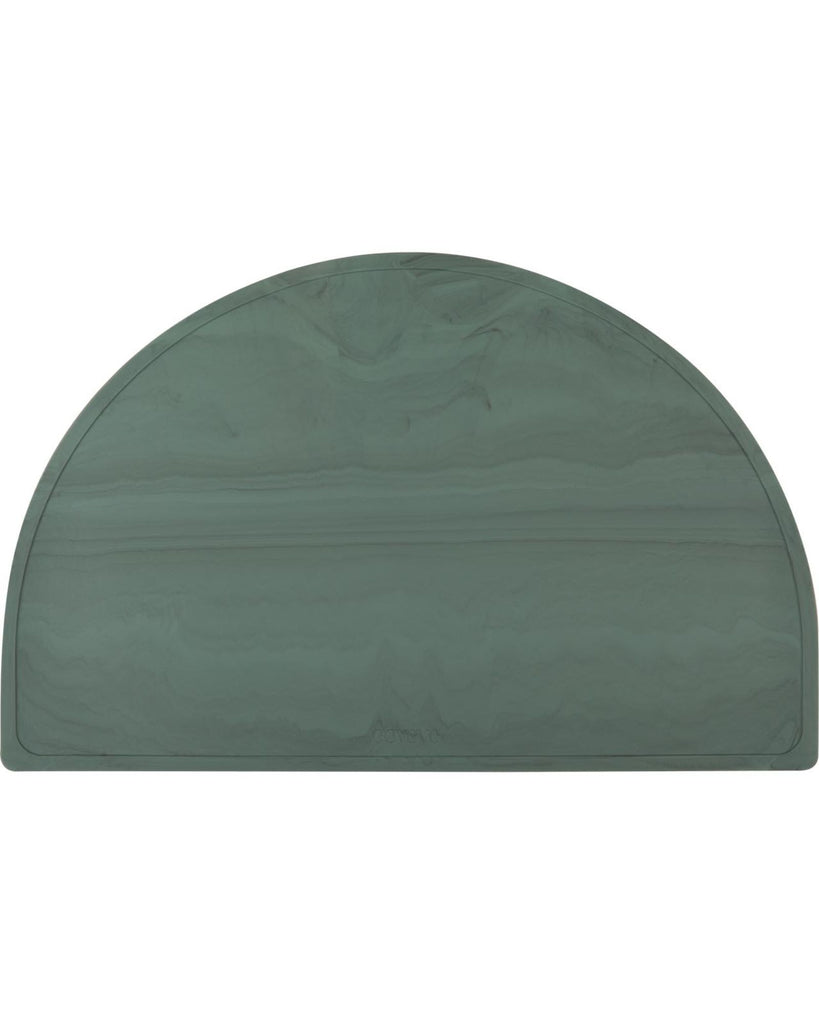 set de table silicone marbre vert seiheki