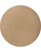 tapis de sol à pois beige
